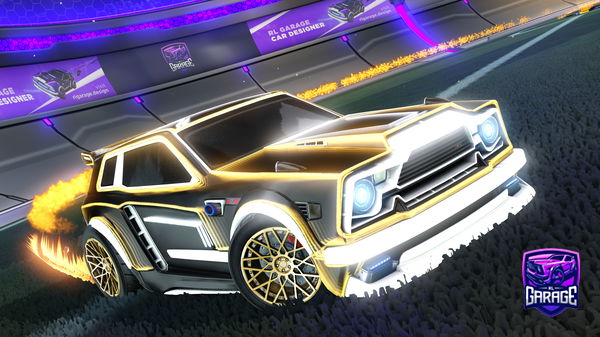 A Rocket League car design from Blitzberry