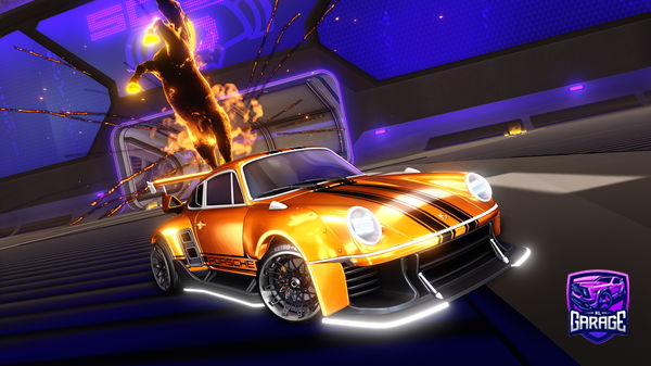 A Rocket League car design from Icelot29