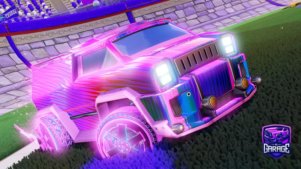 A Rocket League car design from PrAspect