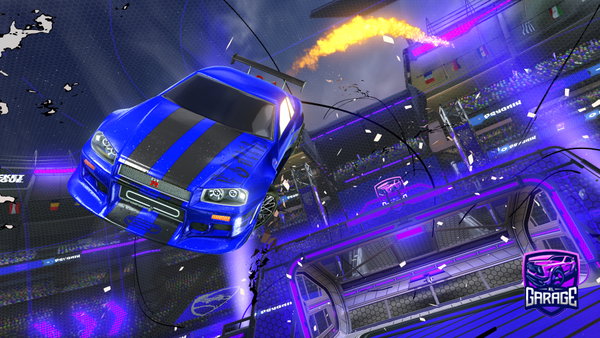 A Rocket League car design from OGtyler79