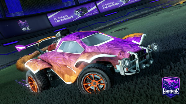 A Rocket League car design from BILALXB