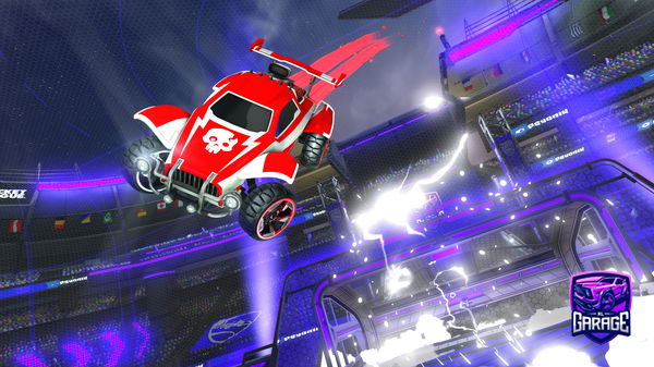 A Rocket League car design from Blick3