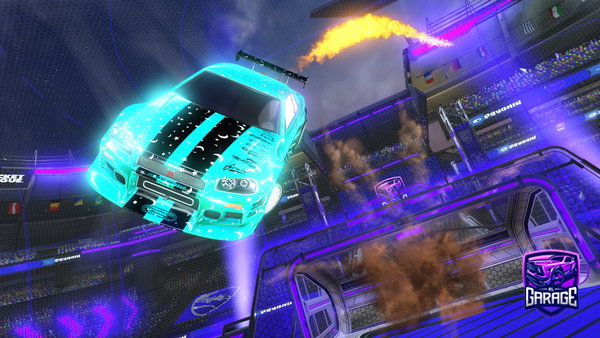 A Rocket League car design from creatorcamalleyesonme