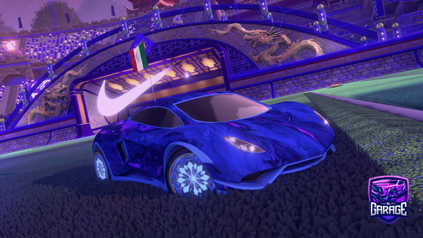 A Rocket League car design from itz_Yuta