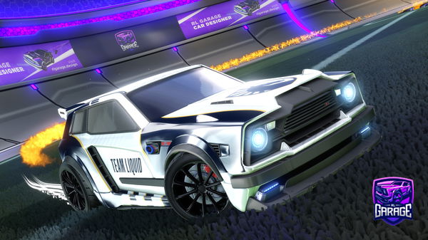 A Rocket League car design from imilic