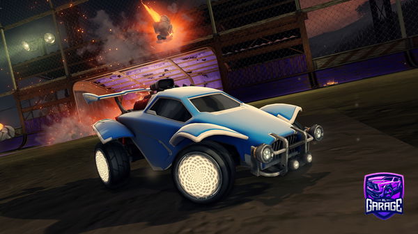 A Rocket League car design from AuxitXD