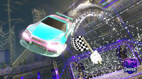 A Rocket League car design from WilliamNRG