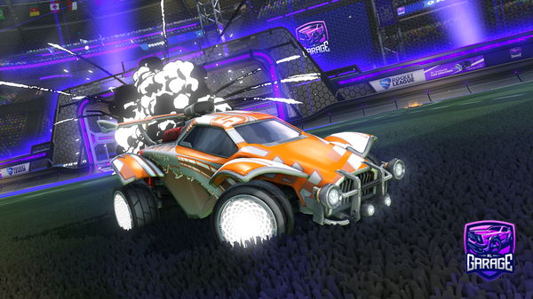 A Rocket League car design from Karrot8