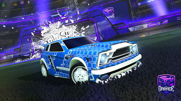 A Rocket League car design from hshj