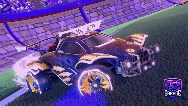 A Rocket League car design from snowierarrow547