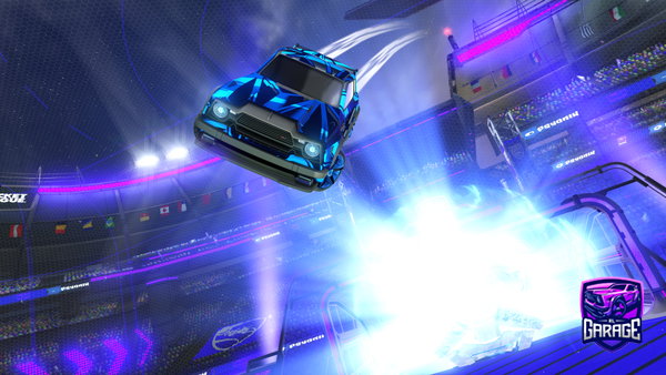 A Rocket League car design from twotonet9
