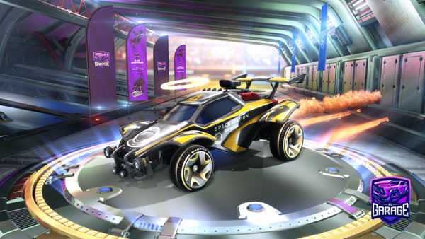 A Rocket League car design from ATZ-Tropiik