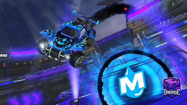 A Rocket League car design from xJuicewrldx1230