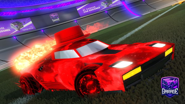 A Rocket League car design from SOARKC