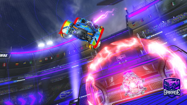 A Rocket League car design from Predated