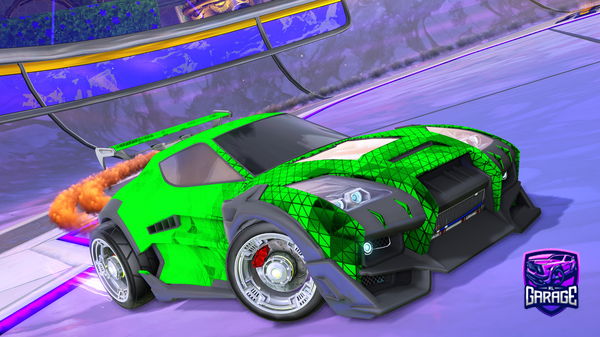 A Rocket League car design from vArial7