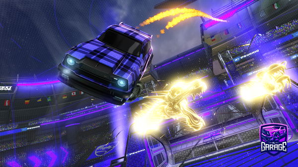 A Rocket League car design from CRYPTONSAB