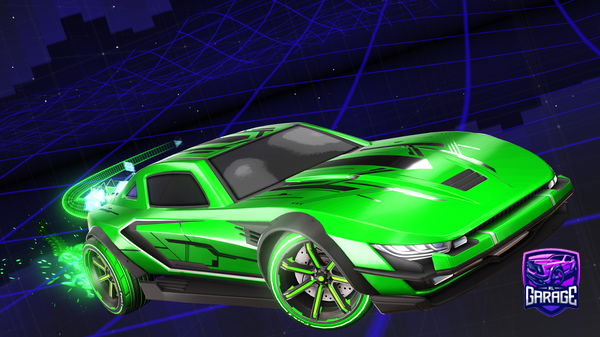 A Rocket League car design from T-Crafter