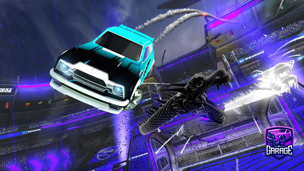 A Rocket League car design from NRGarlando1