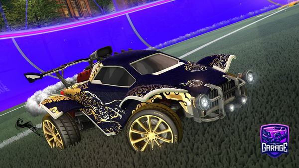 A Rocket League car design from SuperYeti