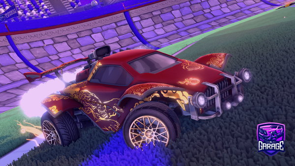 A Rocket League car design from ZLXYourTrashXLLZ