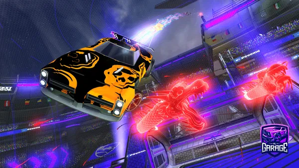 A Rocket League car design from XD_Capitan_Legnata