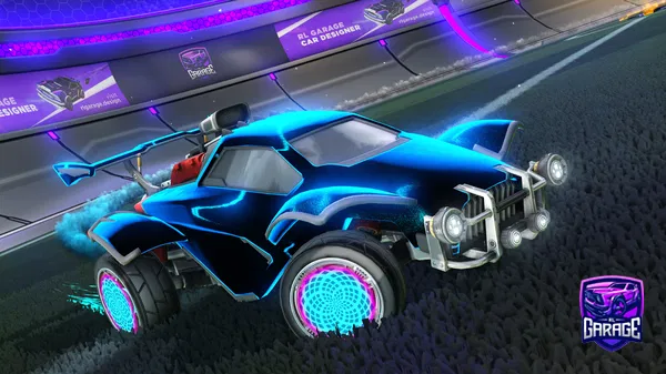 A Rocket League car design from IO_Beatles