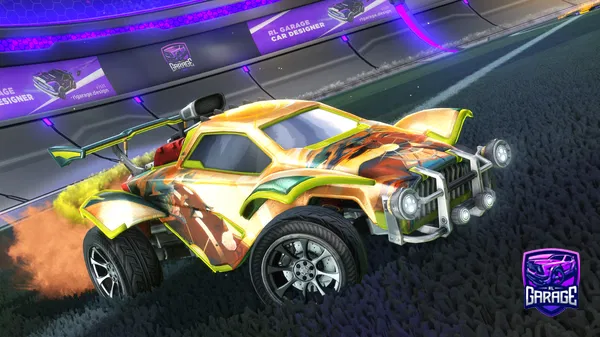 A Rocket League car design from AndrewWalker