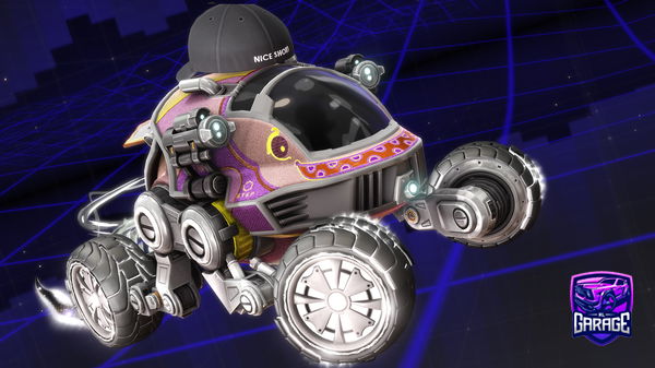 A Rocket League car design from UrsaMajorThumbz