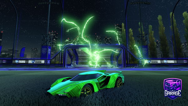 A Rocket League car design from PewPewGamer64