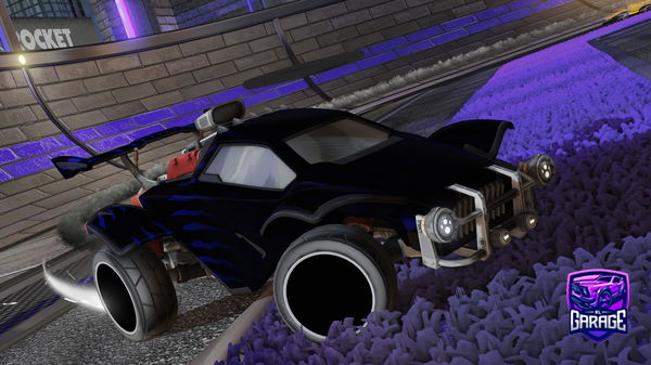 A Rocket League car design from IN0