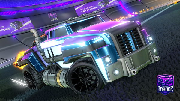 A Rocket League car design from BLZ_Aura