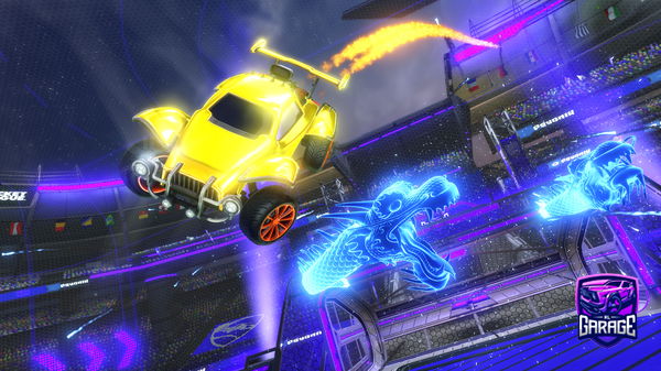 A Rocket League car design from Fartbringer