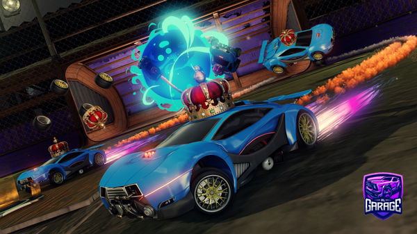 A Rocket League car design from Rocket534232