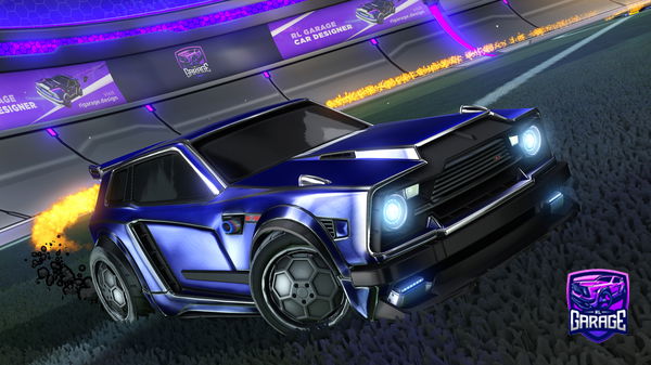 A Rocket League car design from Energie_Lemon