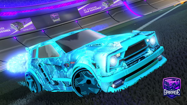 A Rocket League car design from 4rd1n