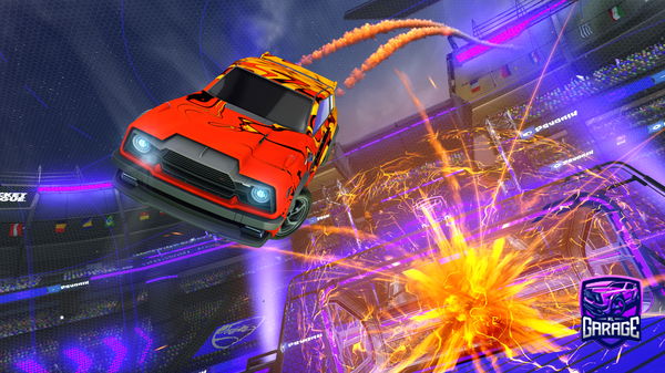 A Rocket League car design from trademax111