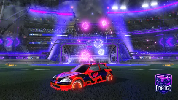 A Rocket League car design from alfiewest91