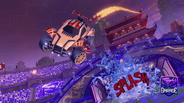 A Rocket League car design from dogemaster42