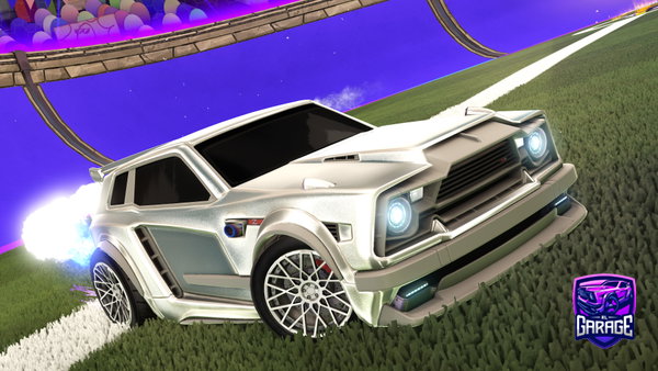 A Rocket League car design from Pytknap