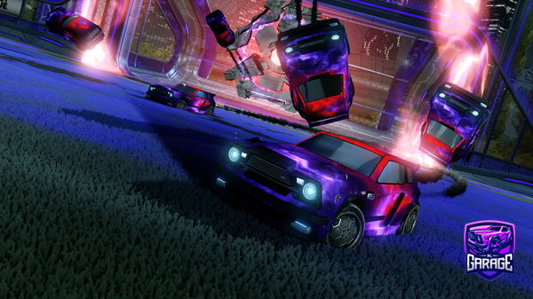 A Rocket League car design from Blizzarius