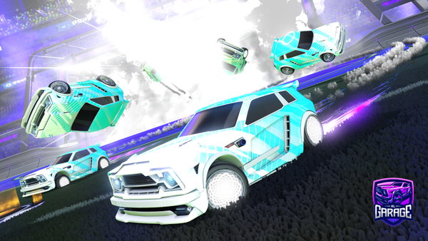 A Rocket League car design from oliveBUM112