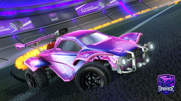 A Rocket League car design from Sharkboiii