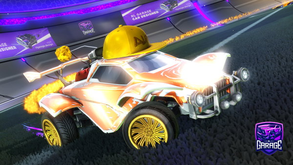 A Rocket League car design from letshx