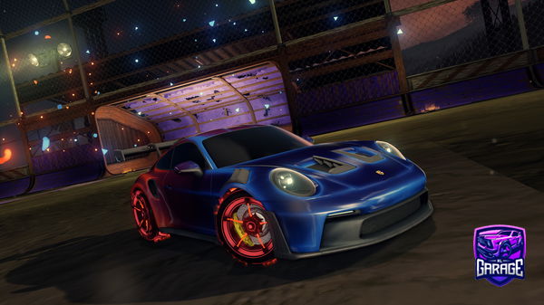 A Rocket League car design from Polar-Ray