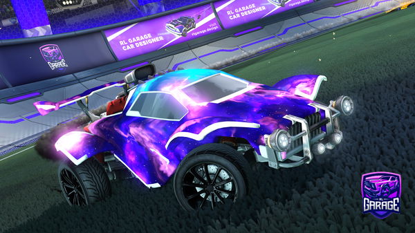 A Rocket League car design from Skedkniv