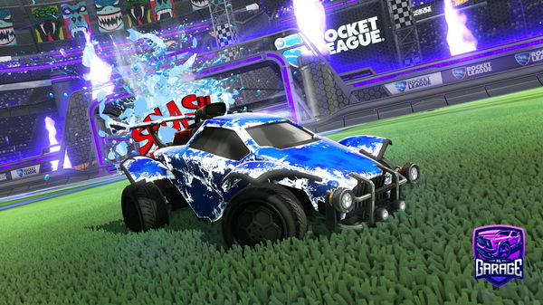 A Rocket League car design from AIM17-RL