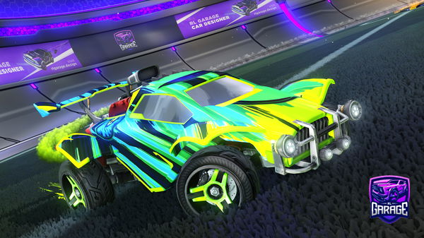 A Rocket League car design from GlcticAcid