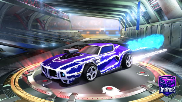 A Rocket League car design from Rltn