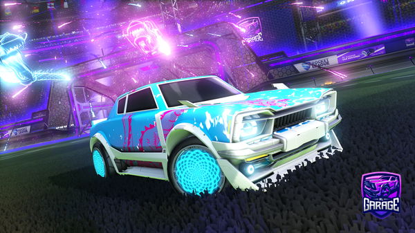 A Rocket League car design from R_2020_king
